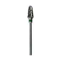 Milling cutter made of 1607 Tungsten Carbide: Coarse Abrasion. Ideal for strong and aggressive roughing of nails